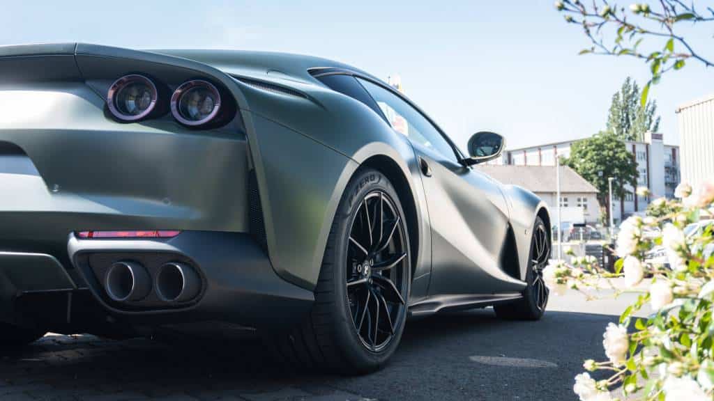 Ferrari foliert in matt