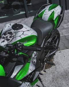 Motorrad Folierung
