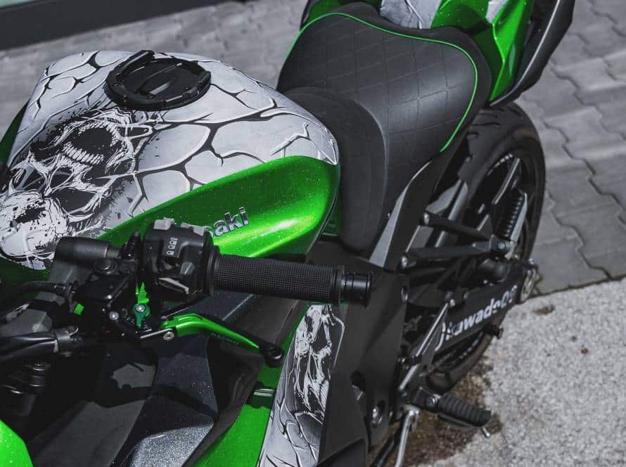 Motorrad Folierung
