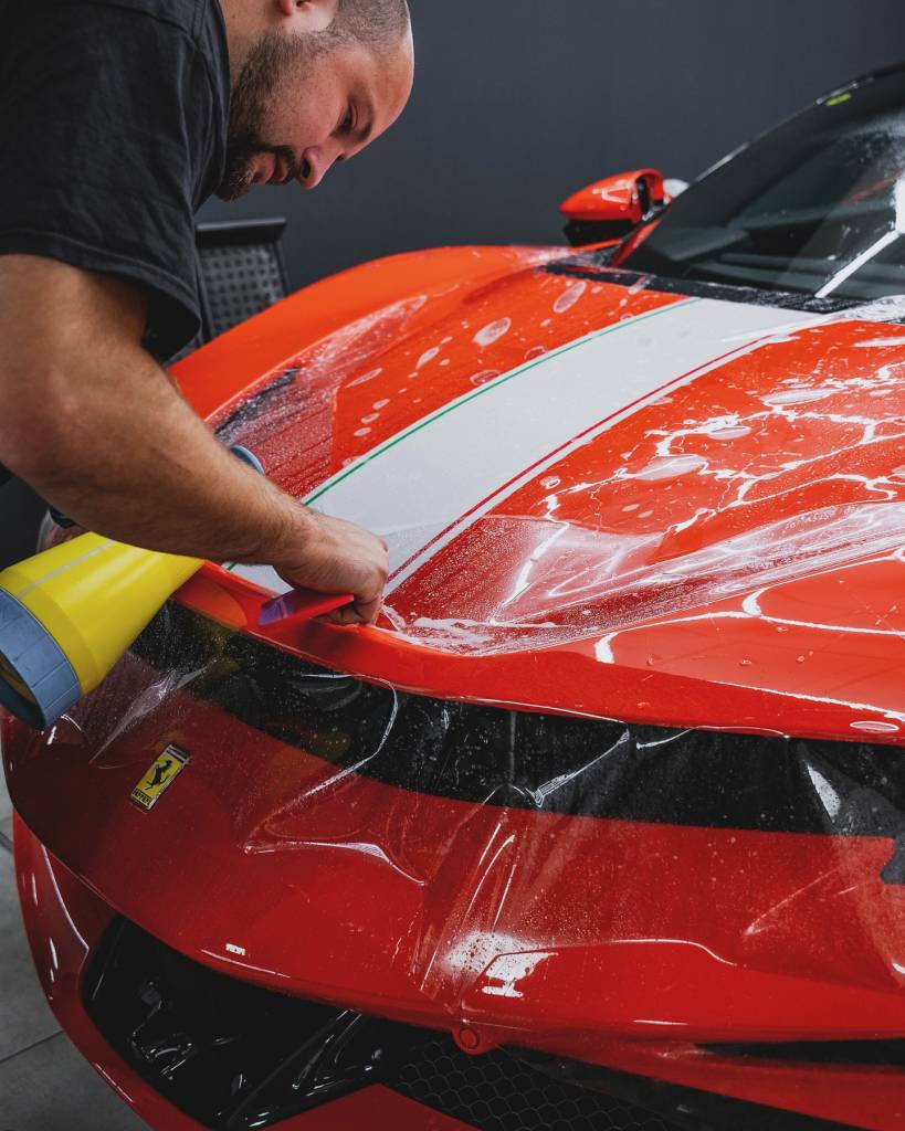 Steinschlagschutz durch Steinschlagschutzfolie Custom Made