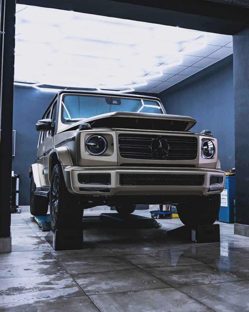 Mercedes G Klasse Steinschlagschutz